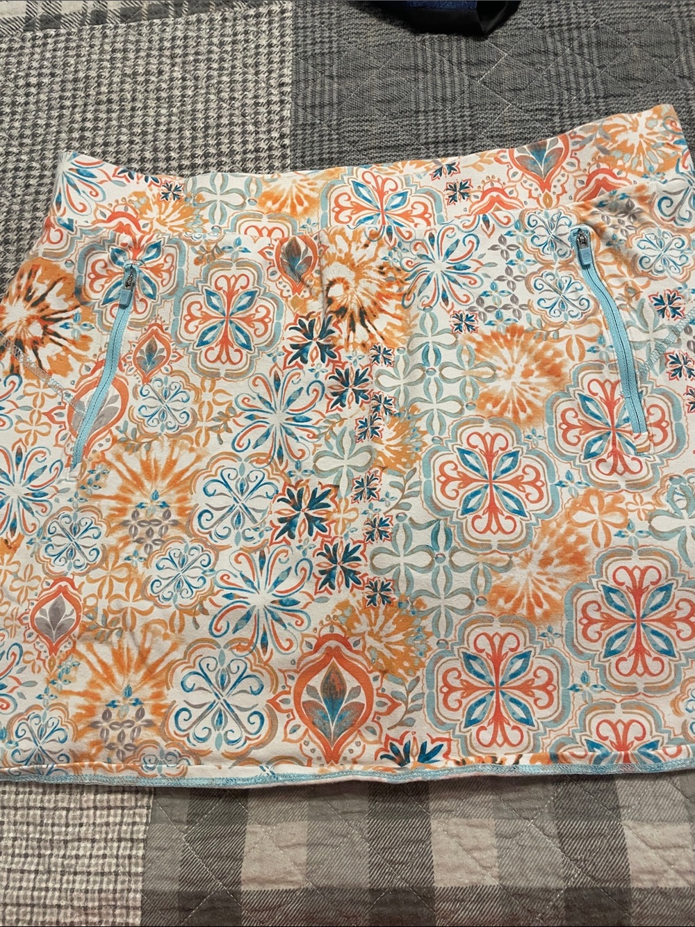 Talbots Light Blue Stretch Skirt